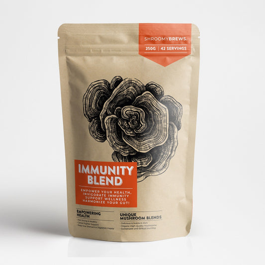 Immunity Blend Turkey Tail Mushroom Coffee Pouch
