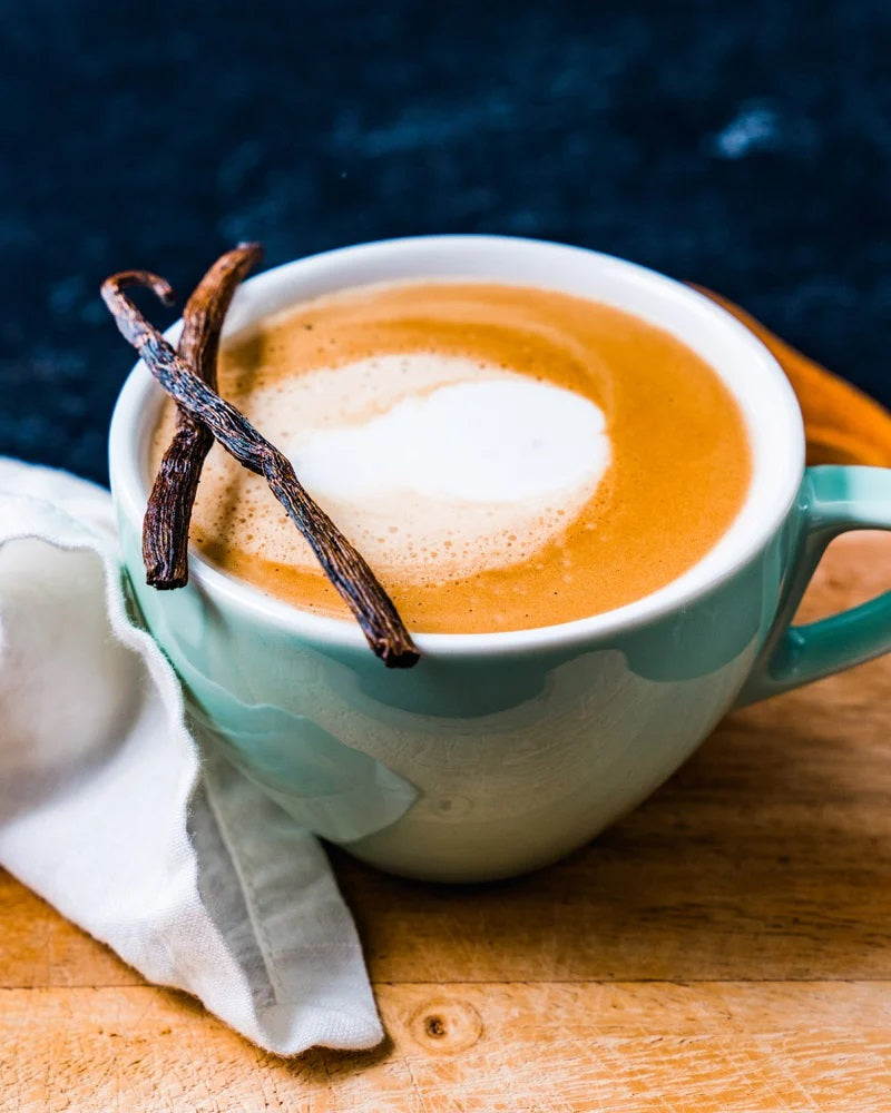 Spiced Vanilla Cordyceps Latte Recipe