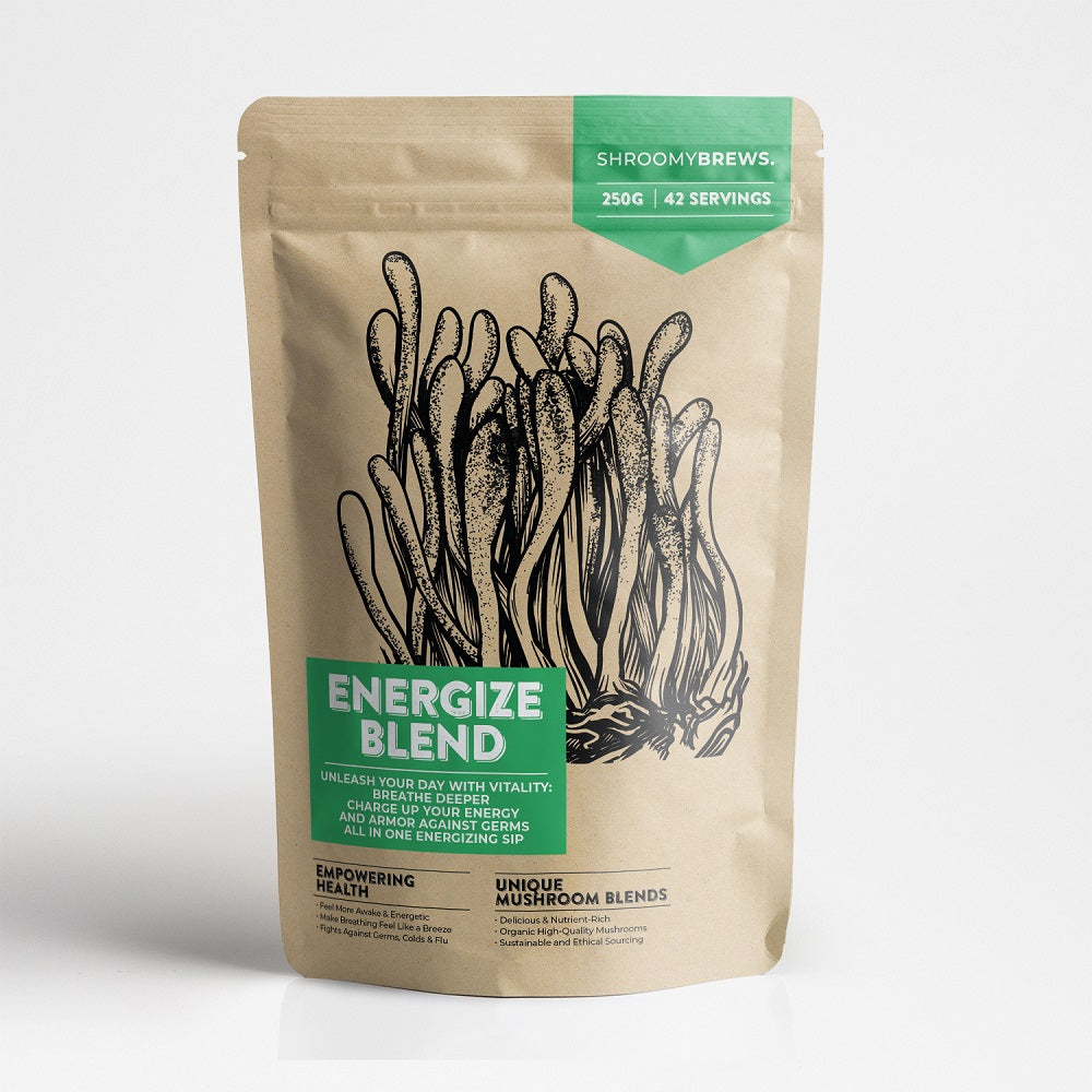 Energize Blend Cordyceps Mushroom Coffee Pouch